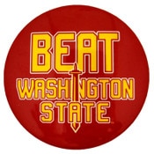 USC Trojans Beat Washington State Button